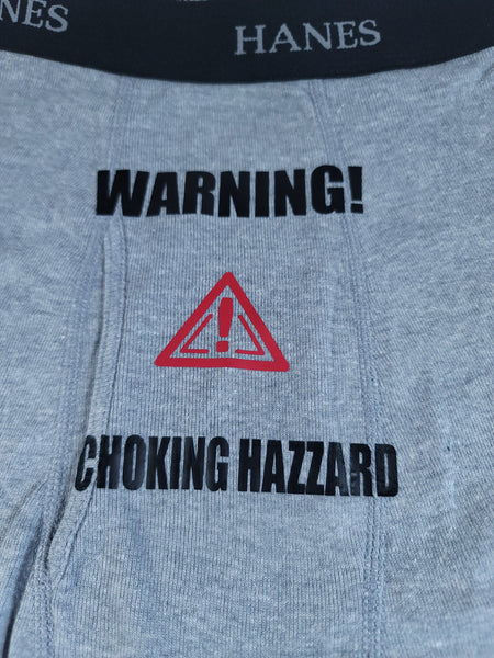 Customized Men's Boxers - WARNING!! Choking Hazzard!!!! - M